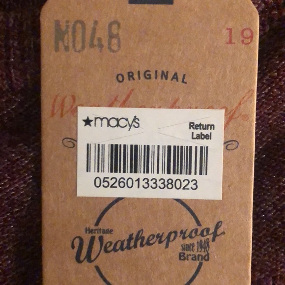 Weatherproof Vintage Men's Solid Mesh Stitch Sweater Pink Size XXL Regular - Picture 4 of 5